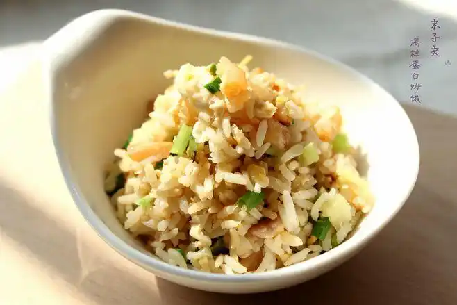 一人份lunch瑶柱蛋白炒饭youngkids