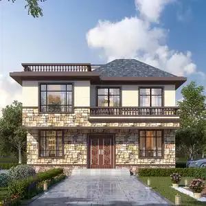 800人付款淘宝自建房cad施工图纸新农村小别墅乡村房子设计图两层半