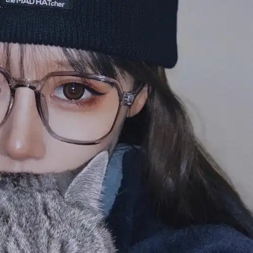 求半张脸的美女头像