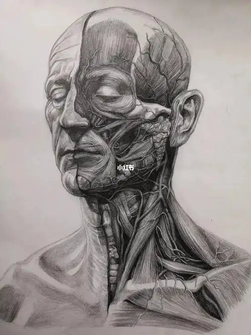 人体解剖素描