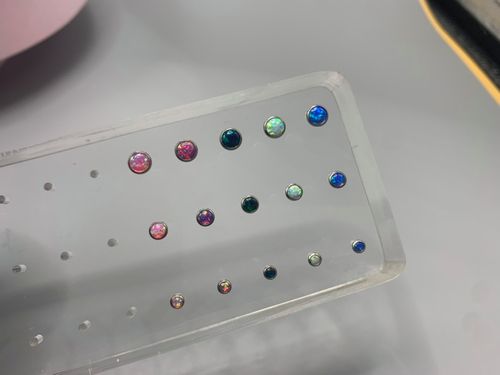 澳宝opal埋钉埋骨钉锁骨钉替换钻头dermal anchor通用g23穿刺饰品