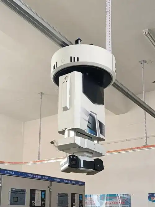 山东黄金赤峰柴矿公司自主设计轨道式巡检机器人正式投入使用