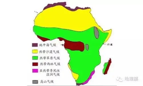 气候南非全境大部分地处副热带高压带▼(南非司林斯堡国家公园热带