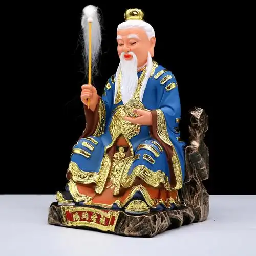 鸿钧包邮老祖神像三清之师道人居家供奉客厅摆件