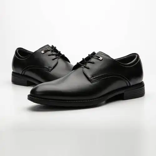 利郎官方皮鞋男牛皮革德比潮流系带平跟2021正装皮鞋