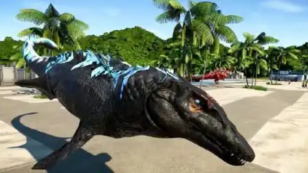 侏罗纪世界:沧龙大战哥斯拉,太精彩了