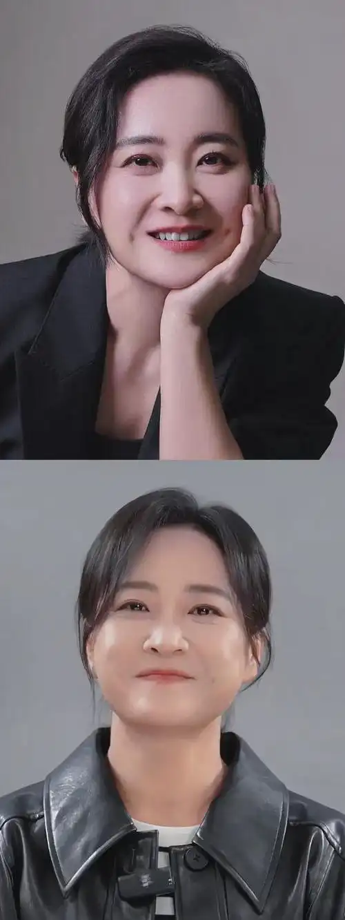 贾玲半披发登上热搜机场酷飒造型梦回热辣滚烫帅气模样