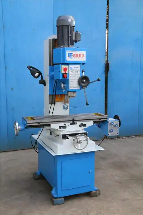 mini drilling and milling machine zx50c milling