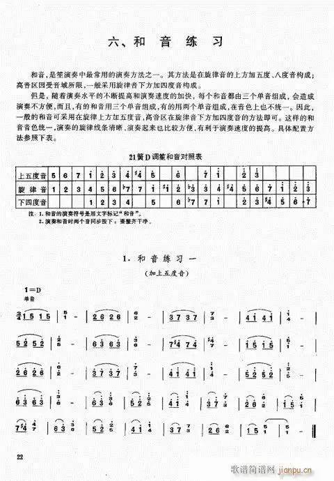 笙基础教程21-40