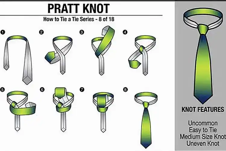 领带基本打法,领带时尚打法,领带的打法步骤,其他打法图解