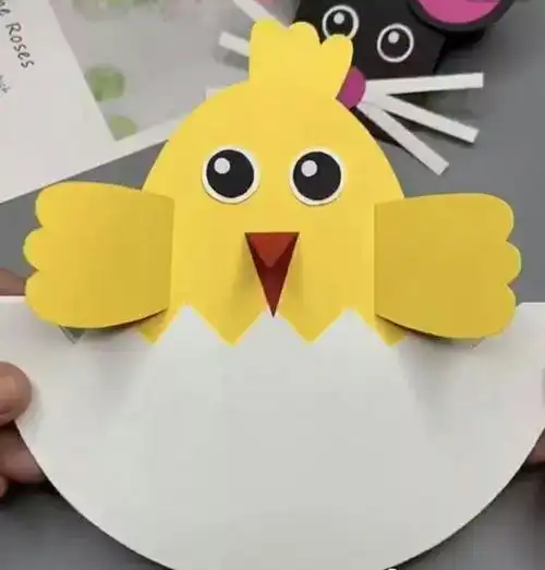 创意亲子手工:萌萌鸡