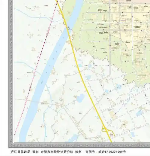 重磅庐城最新地图出炉