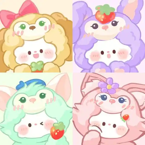 头像1期丨迪士尼朋友来草莓园啦