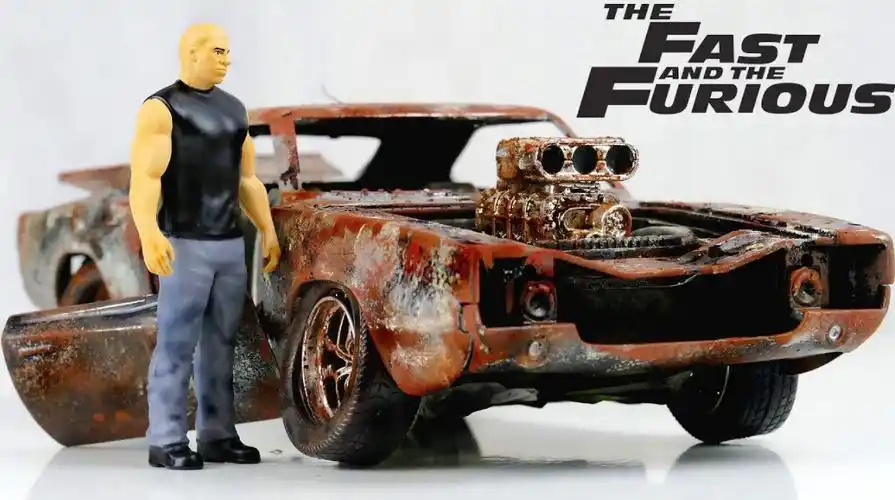 恢复速度与激情中多姆托雷托的道奇充电器rt肌肉车致敬经典