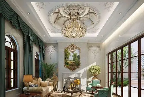 其它别墅客厅背景墙装修效果图大全