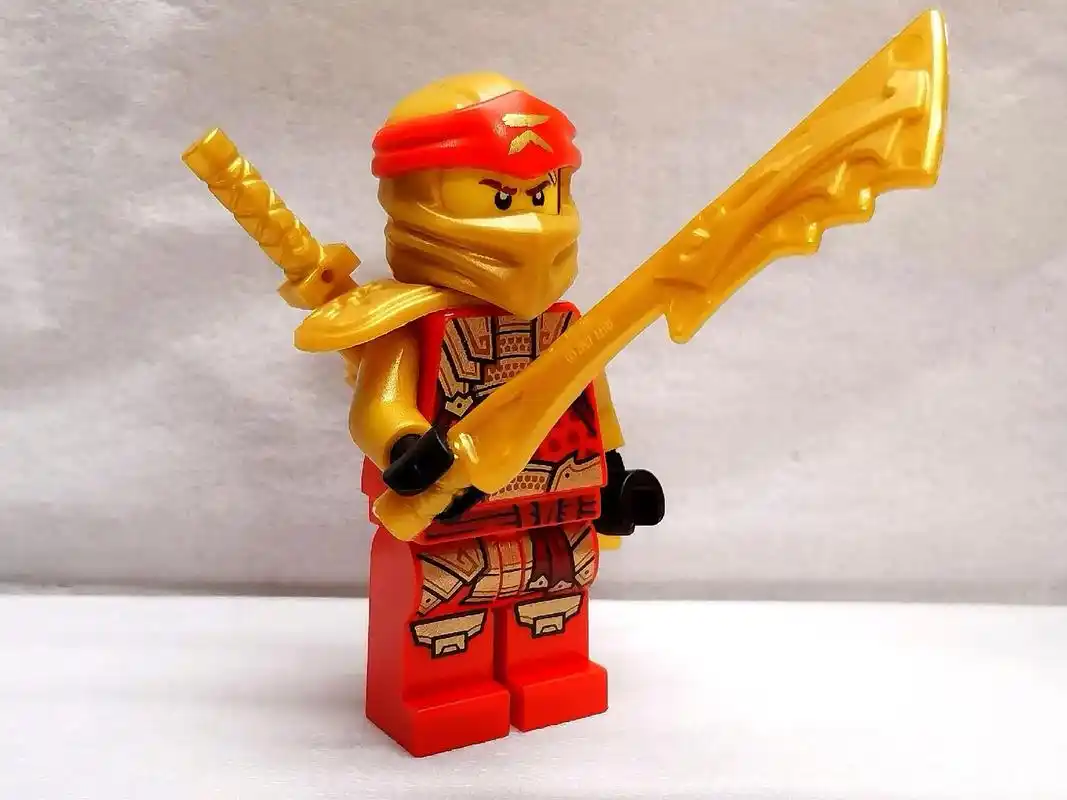 乐高幻影忍者第十六季水晶之王复活季,njo772黄金铠甲凯( - 抖音
