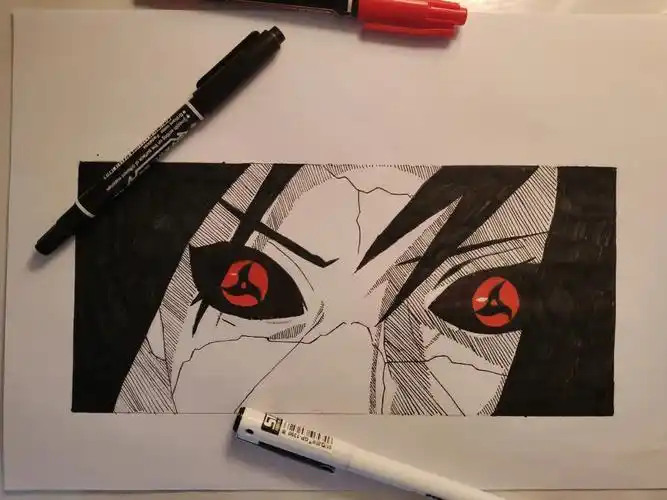 低成本手绘宇智波鼬秽土转生