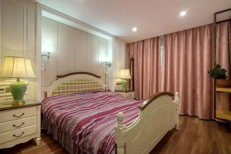 卧室床头造型效果图 卧室床头效果图