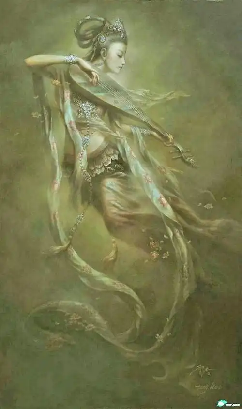 敦煌壁画欣赏——飞天