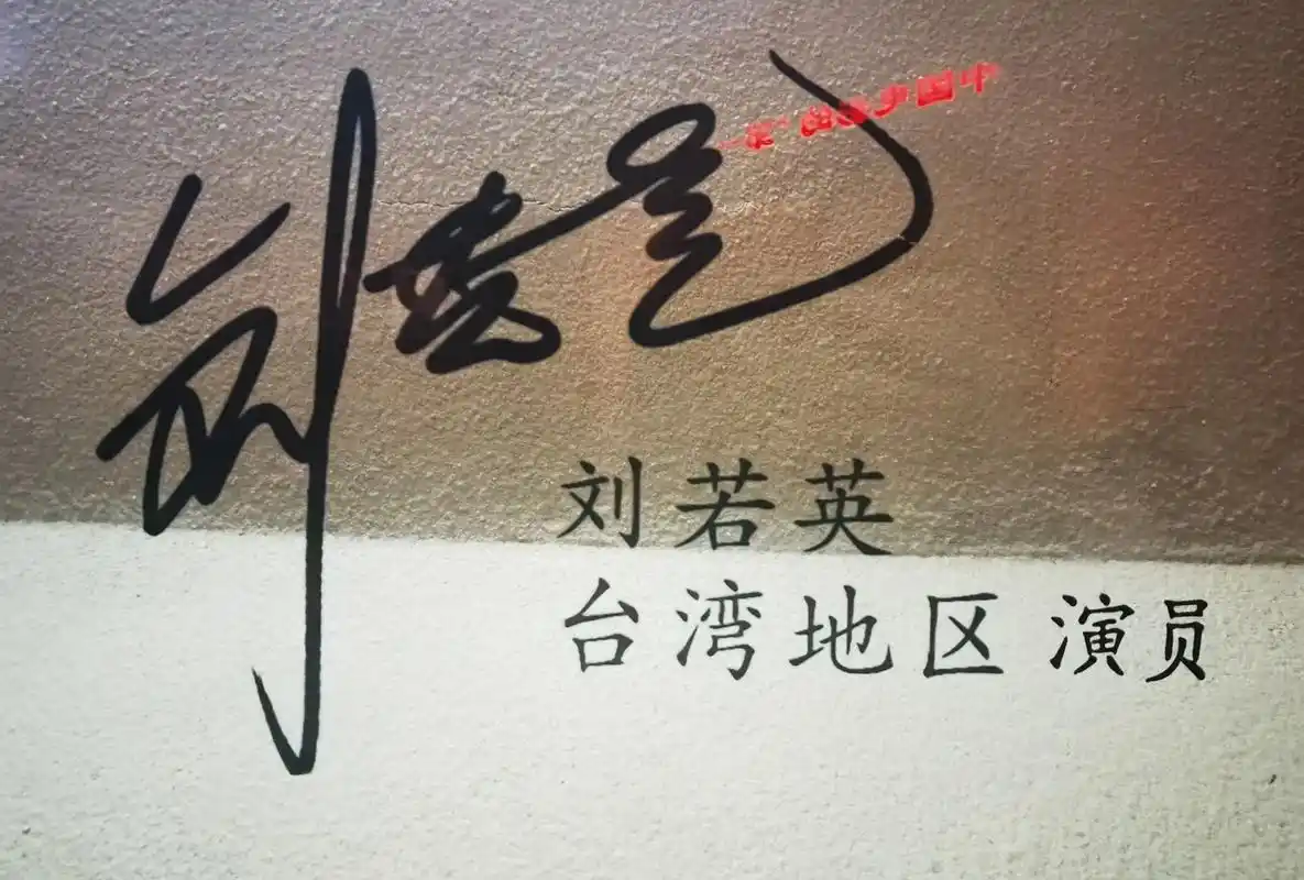 港台明星签名(中国电影博物馆)#北京 #明星 #电影 #博物 - 抖音