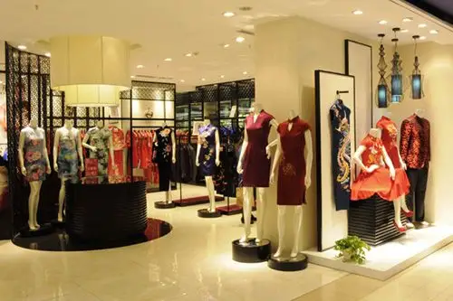 懿菲时尚品牌旗袍店铺图_46538懿菲_女装_店铺展示北京奥凯隆服装服饰