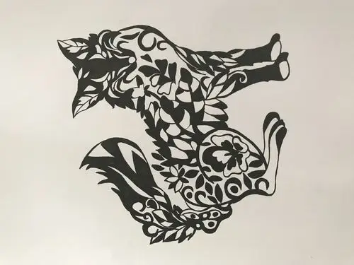 动物装饰画变形方法