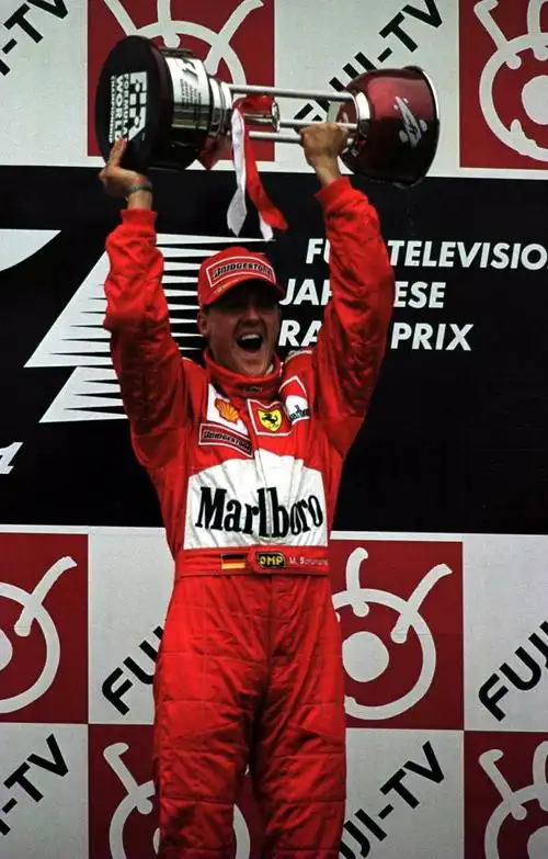 舒马赫代表法拉利首夺世界冠军15周年