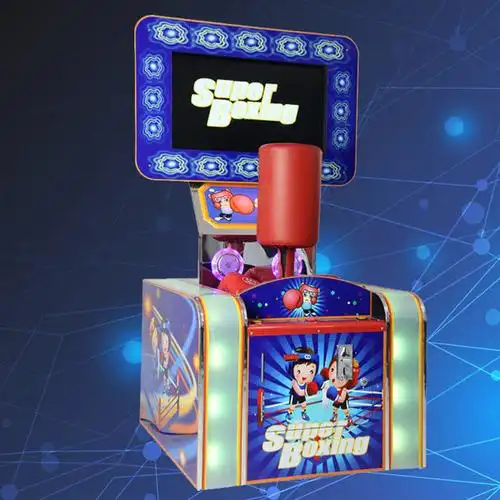 真人拳王2游戏机 拳击游艺游戏机 测力量游戏机大型游戏机厂.