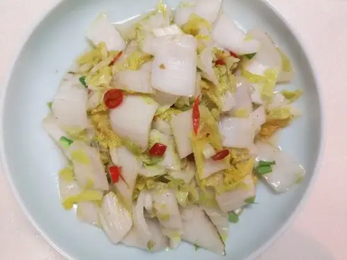 剁椒芽白/剁椒炒大白菜的做法