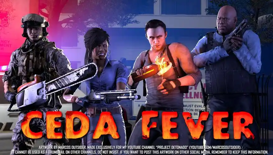 【后羿】求生之路2非官图 ceda疟疾(ceda fever)——优秀精美战役图