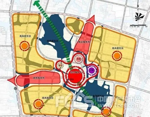 7月21日袍江新区两湖1,2号地块花落两主-绍兴楼盘网