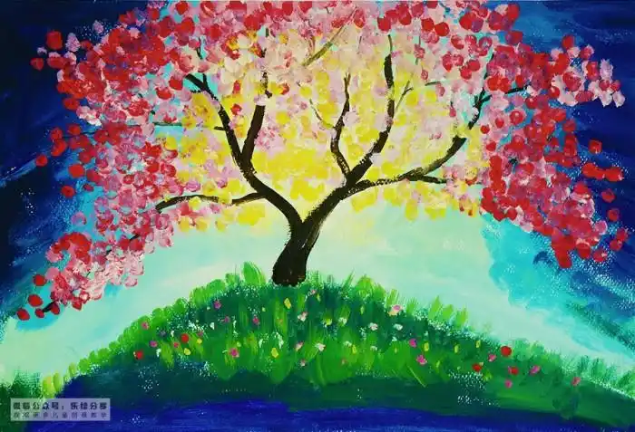 儿童画创意水粉