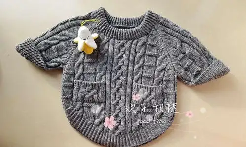 201929期周热门编织作品女士儿童手工编织服饰5款