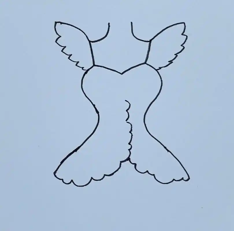 画叶罗丽精灵梦茉莉的裙子