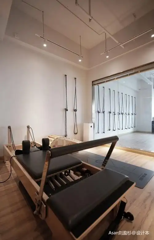 运动空间130平米装修案例_效果图 - 素兮身心瑜伽 - 设计本