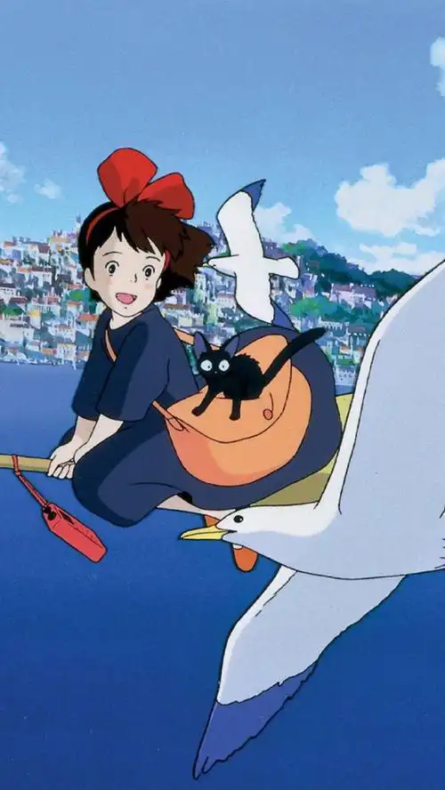 手机壁纸宫崎骏魔女宅急便