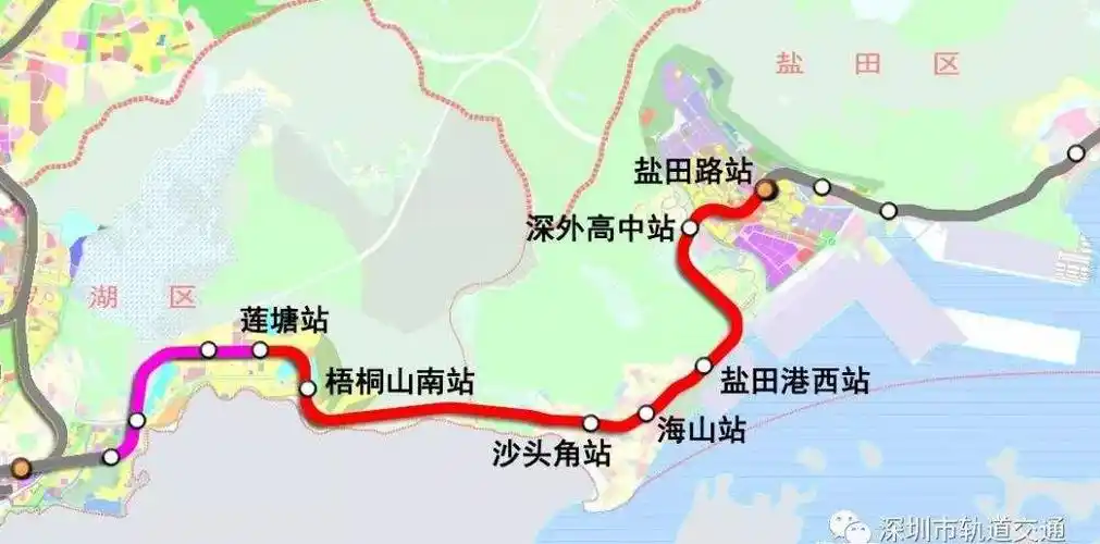 深圳地铁8号线正式开通盐田壹海城进入地铁时代