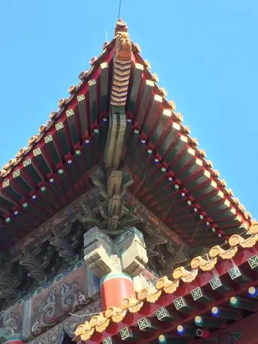 故宫博物院的翘椽斗角(20190109)