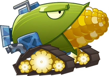 《植物大战僵尸2》中文版中的玉米加农炮