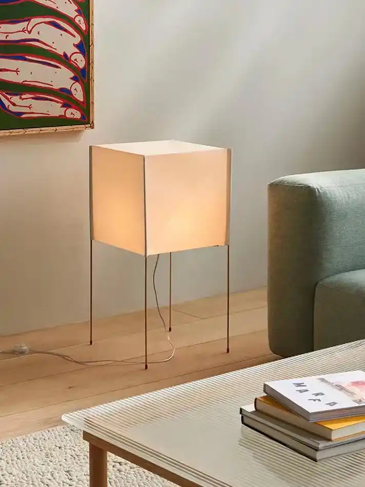 hay paper cube纸立方落地灯.设计师从折纸饰物中 - 抖音
