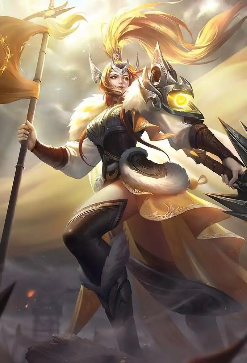 王者荣耀花木兰皮肤海报