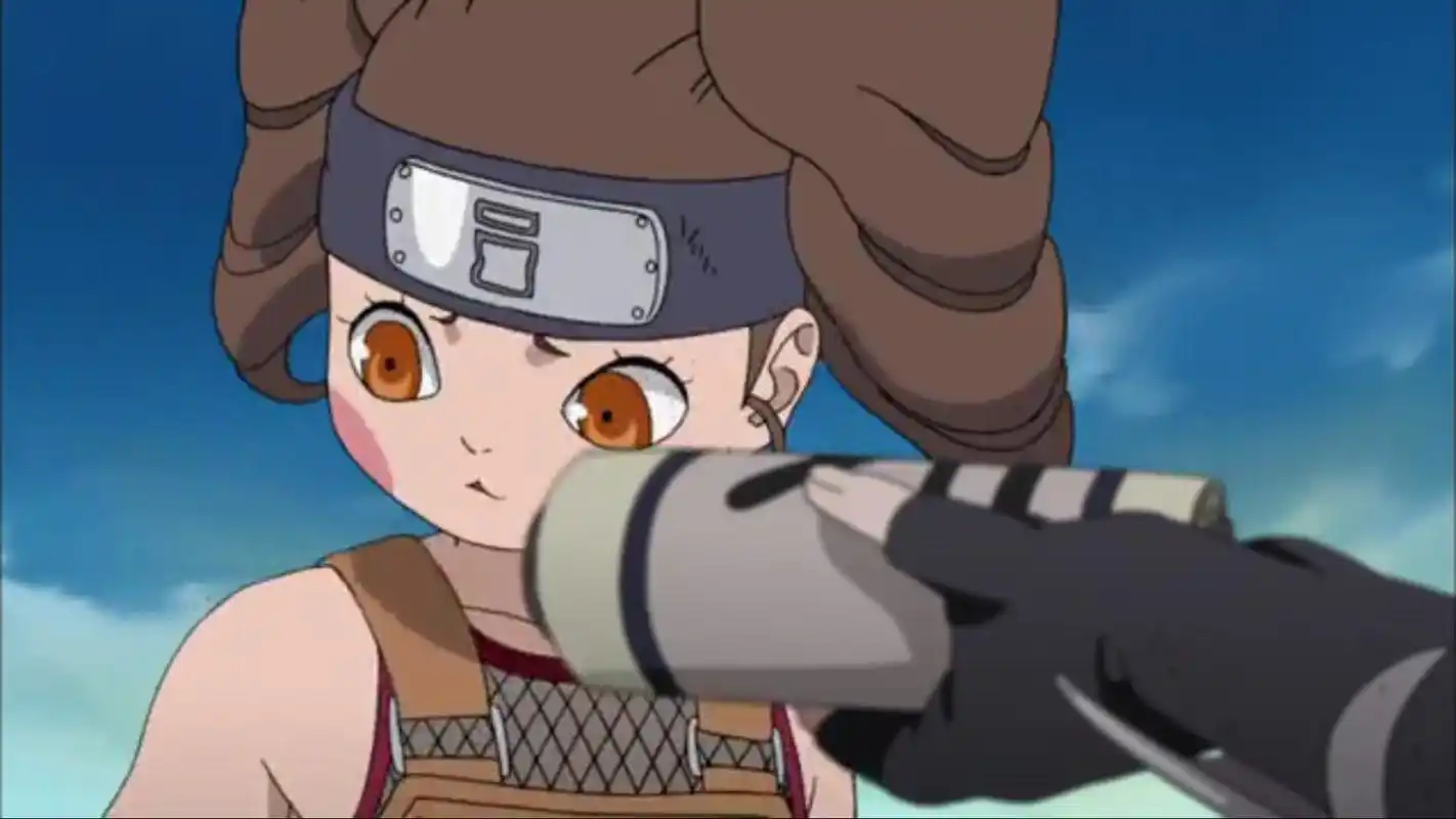 《火影》这个女孩的画风格外不同,长相很可爱,为啥没人注意她?