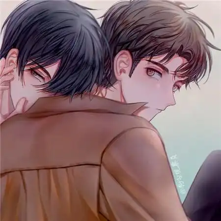 二人兄弟专属头像 高清一人一半的头像一左一右兄弟配对图片_基友男生