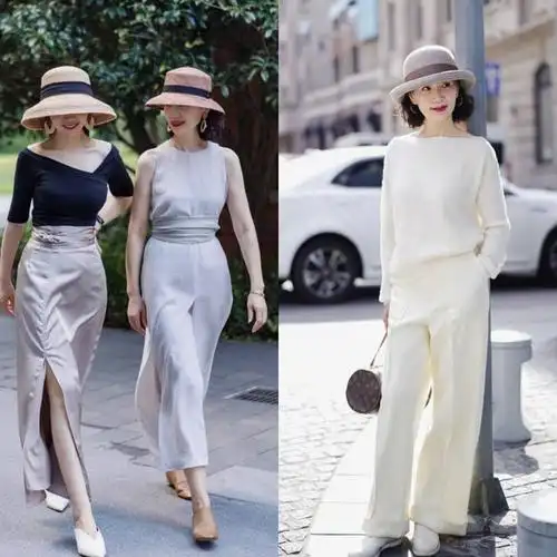 复盘三木妈妈百套穿搭,我终于知道了,50岁女人优雅高级的秘诀