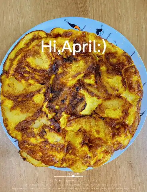 疫情期间做大厨5分钟西班牙土豆饼