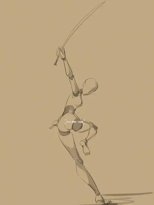 画画  #人体线稿  #绘画教程  #人体  #人体结构  #人体结构练习