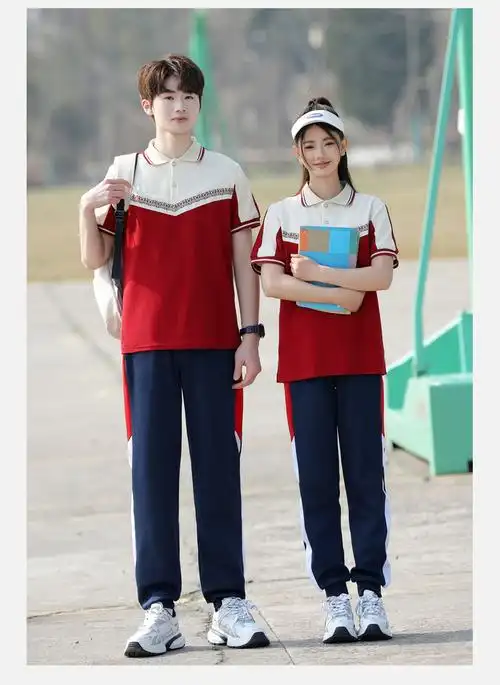 实拍情侣装校服男女班服运动套装学院风班服运动休闲 - 17网