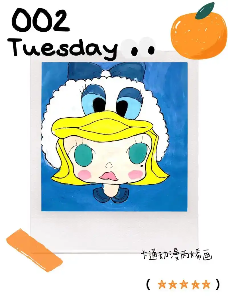 丙烯色彩泡泡玛特