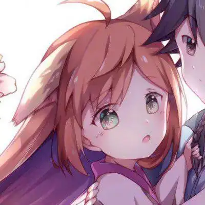 cp情侣头像罕见动漫 高清唯美罕见的头像好看情侣动漫一对两张图片