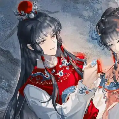 古风仙气情侣头像cp